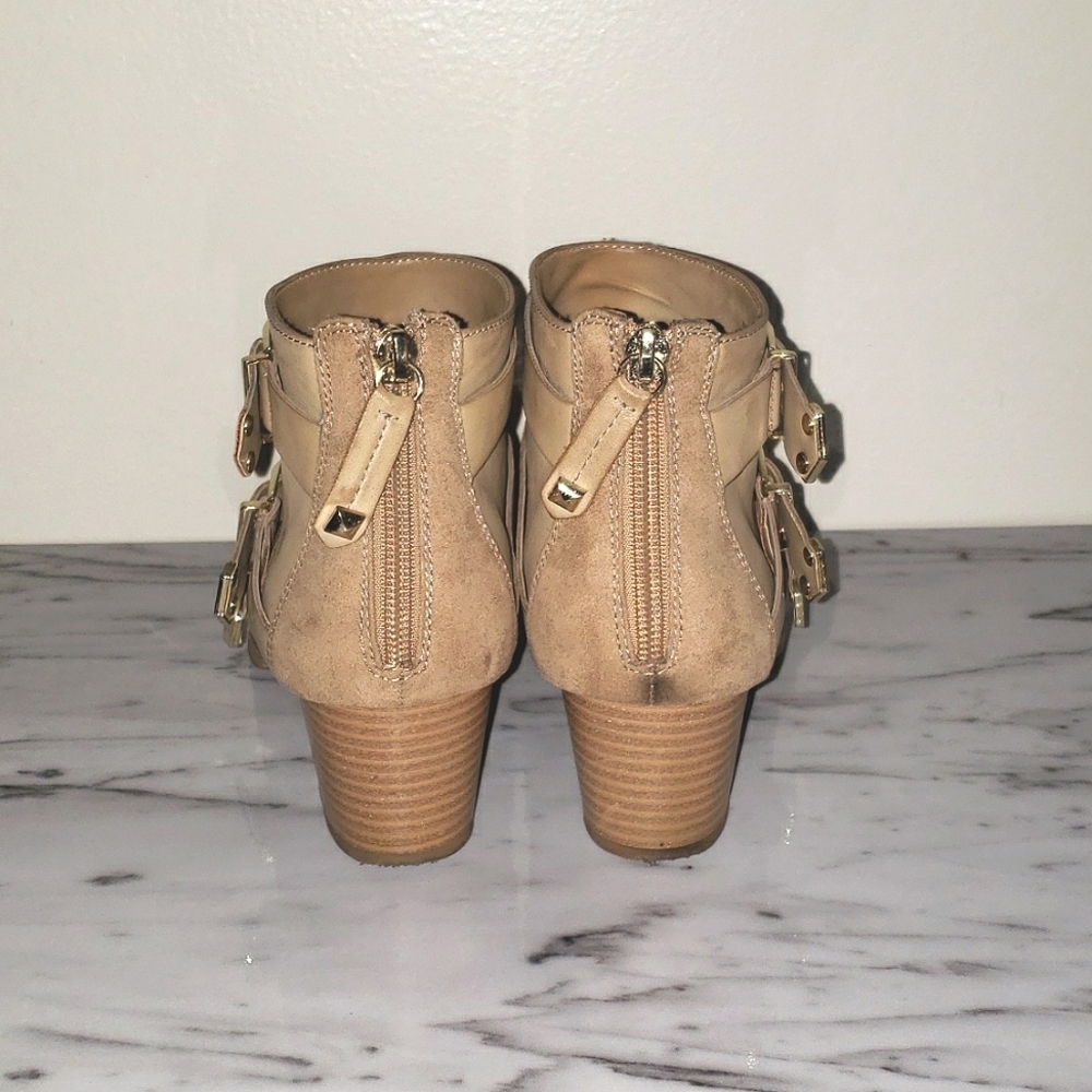 Forever21 Tripple Buckle Zip Bootie - Picture 3 of 5